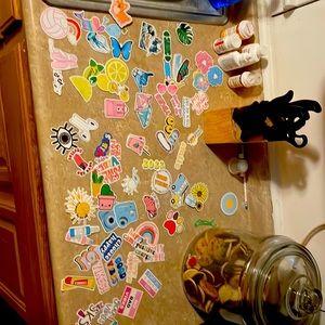 I am selling stickers 50 Cent for one for one bundle two dollars